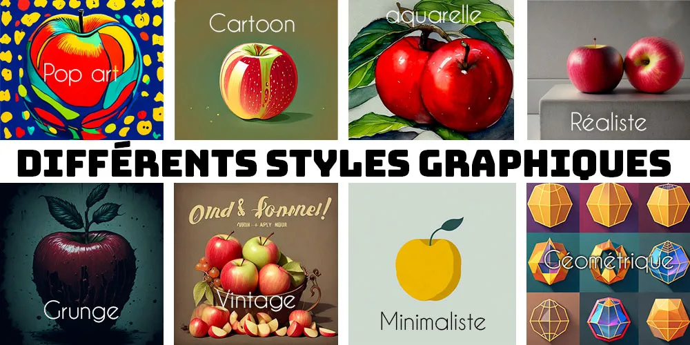 Les différents types de designs graphiques